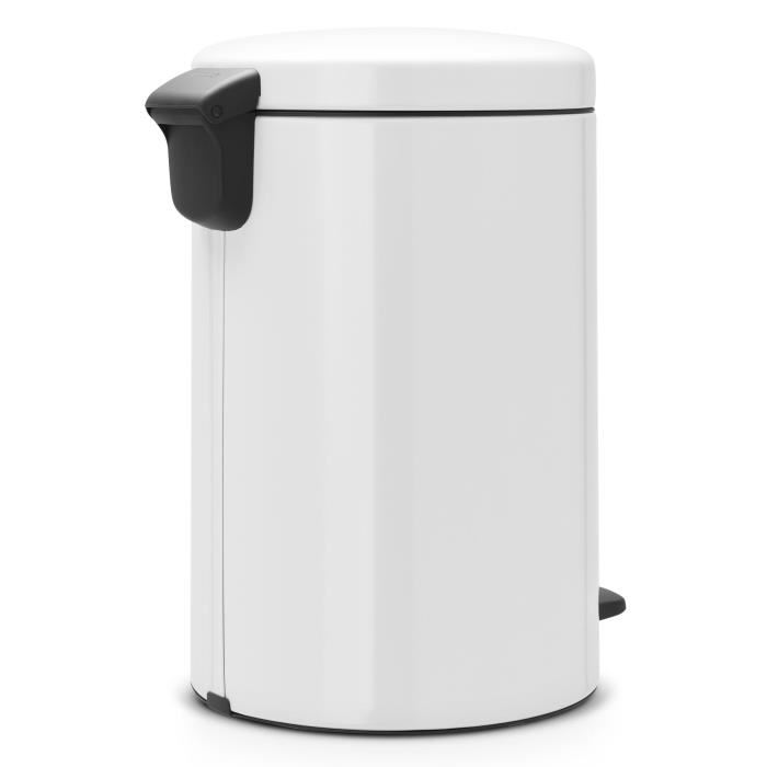 Brabantia Poubelle A Pedale Newicon - 20l - Blanc