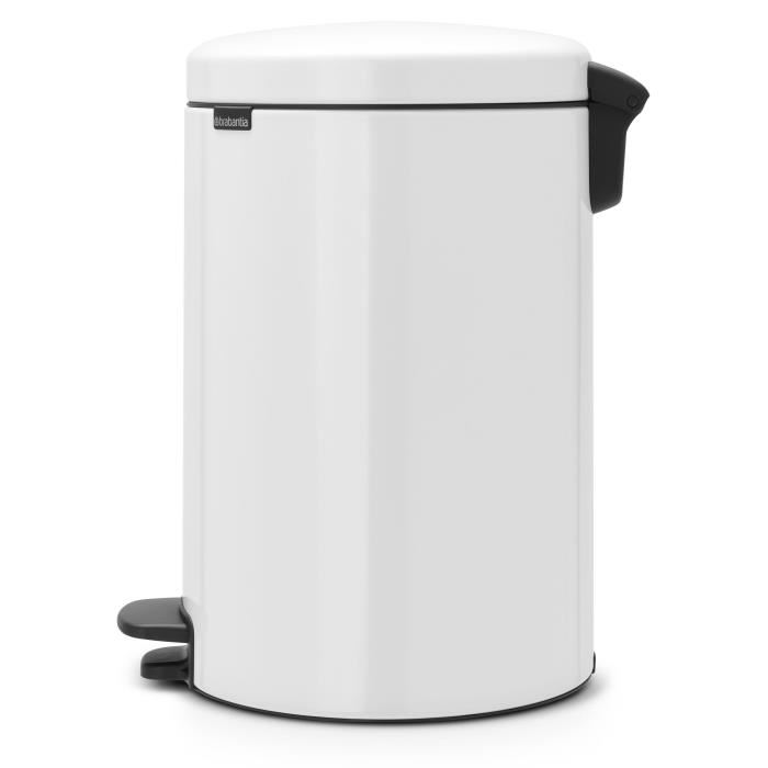 Brabantia Poubelle A Pedale Newicon - 20l - Blanc