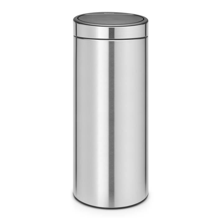 Touch Bin New 30 L Matt Steel Code G - Brabantia