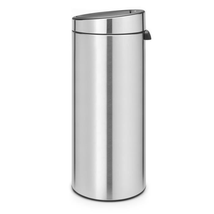 Touch Bin New 30 L Matt Steel Code G - Brabantia