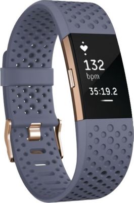 Fitbit Montre De Sport Connectee Charge 2 Rose Gold
