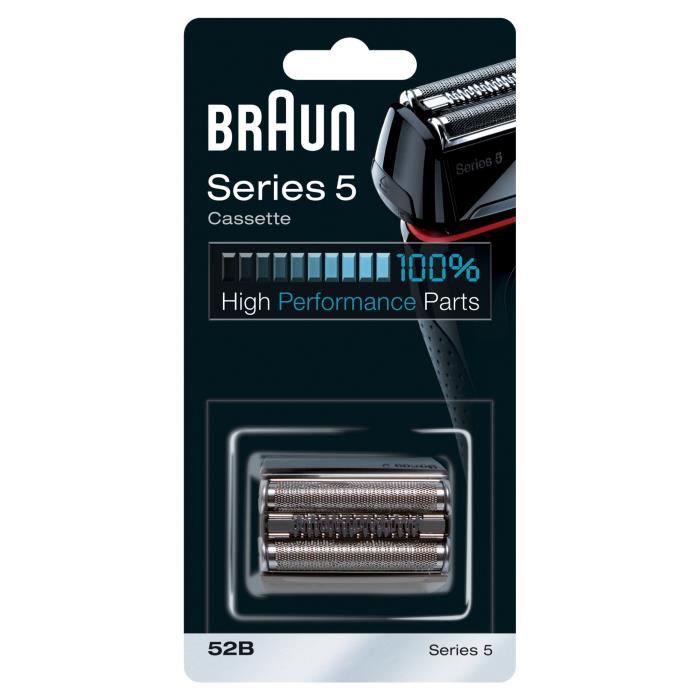 Accessoire Rasage Braun Cassette Rasoir 52b Serie 5