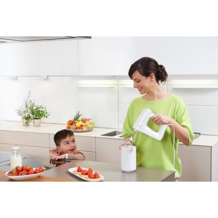 BRAUN HM3137WH Batteur et mixeur plongeant Blanc