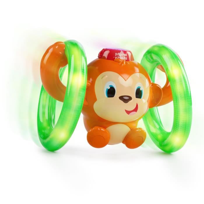 Bright Starts Jouet Dactivite Roll & Glow Monkey K52181