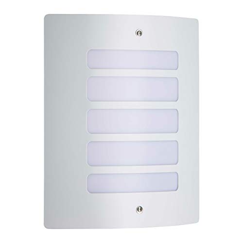 Applique Murale Exterieure Todd - Brilliant - Blanc - Metal Et Plastique - E27 Max 60 W