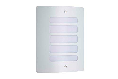 Applique Murale Exterieure Todd - Brilliant - Blanc - Metal Et Plastique - E27 Max 60 W