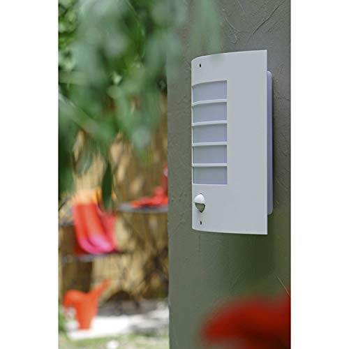 Applique exterieur TODD blanc 1x60W capteur IR - BRILLIANT - 47698-05