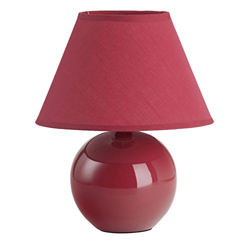 Lampe A Poser Primo 1x40w E14 Rouge - Brilliant - 61047_01