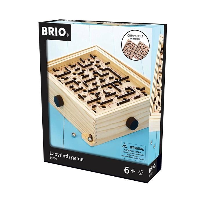 Jeu De Labyrinthe Brio En Bois Ravensburger Mixte A Partir De 6 Ans