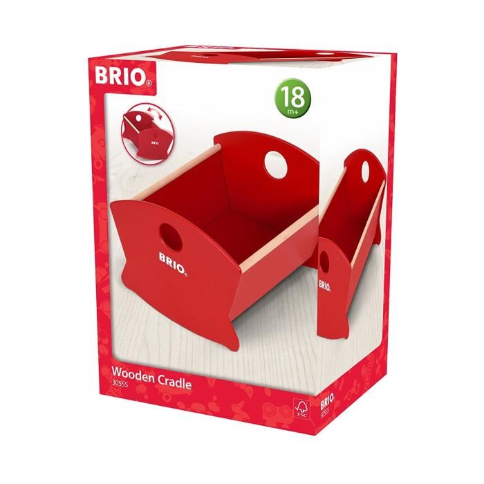 Brio Berceau En Bois Pour Poupee