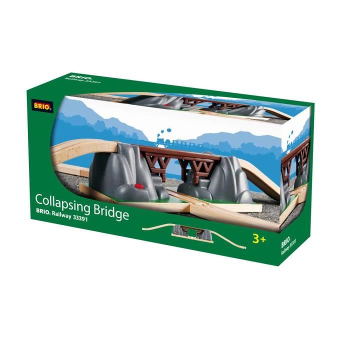 Brio - Pont Catastrophe - Circuit De Train En Bois - Ravensburger - Mixte Des 3 Ans