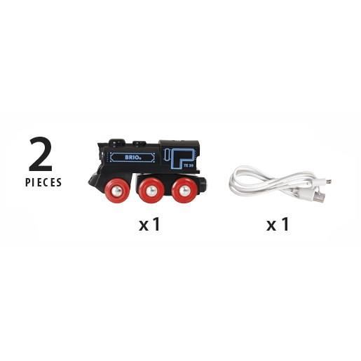 Locomotive Rechargeable Brio World Ravensburger Jaune Mixte Des 3 Ans