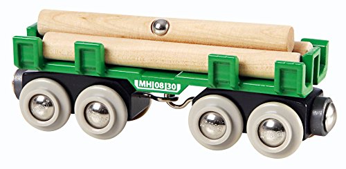 Brio World Wagon Convoyeur De Bois - Accessoire Aimante Pour Circuit De Train En Bois - Ravensburger - Mixte Des 3 Ans - 33696