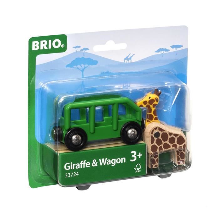 Brio World - 33724 - Wagon Girafe - Acce...