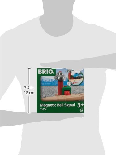 Signal Cloche Magnetique - Brio World - Ravensburger - Jaune - Mixte Des 3 Ans
