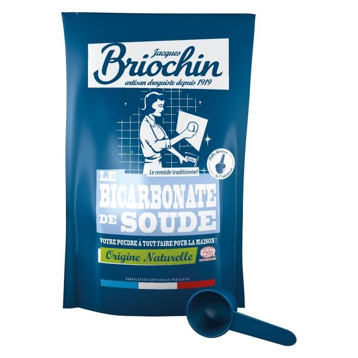 BRIOCHIN Bicarbonate de soude Le remede traditionnel - Sachet de 500 g
