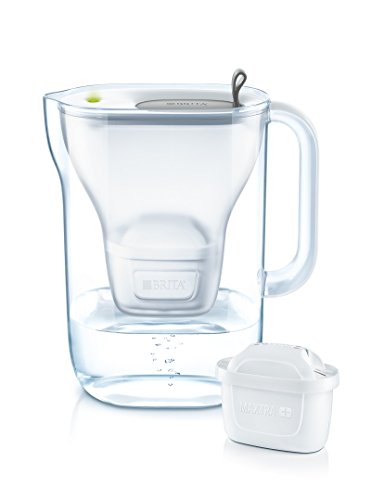 Carafe Style Grise 2,4 L + 1 Cartouche Maxtra