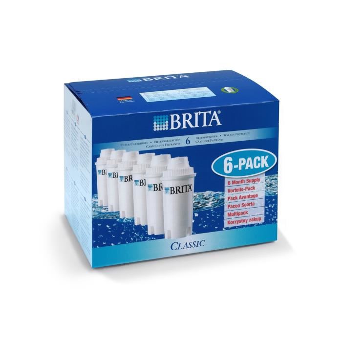 Brita Pack De 6 Filtres Classic