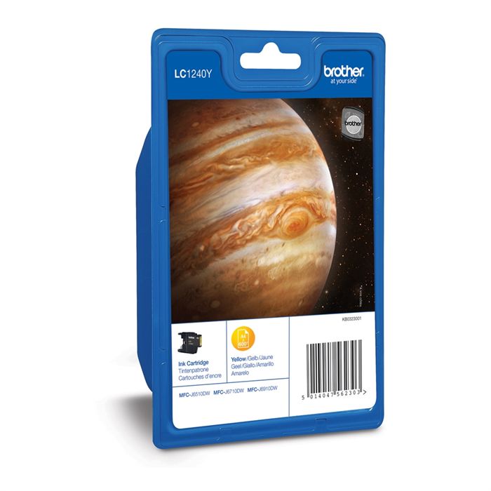 Cartouche jet d'encre Brother D'origine LC1240Y Jaune