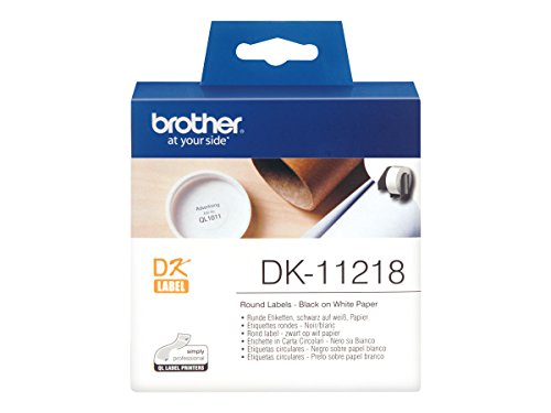 Brother D'origine Brother DK-11218 etiquettes 24mm, contenu: 1000 - remplace Brother DK11218 labels