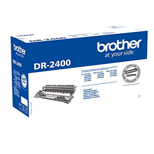 Brother D'origine Brother MFC-L 2732 DW tambour (DR-2400), 12 000 pages, 0,58 centimes par page - remplace kit tambour DR2400 pour Brother MFC-L 2732DW