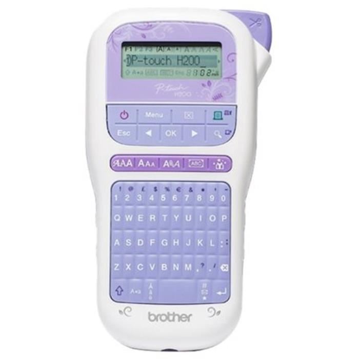 Etiqueteuse Portable Et Ludique Brother Pt H200 Transfert Thermique Monochrome