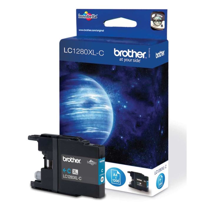 Tonerpartner Greenline Remplace Brother Lc-1280 Xl C Cartouche D&039;encre, Cyan