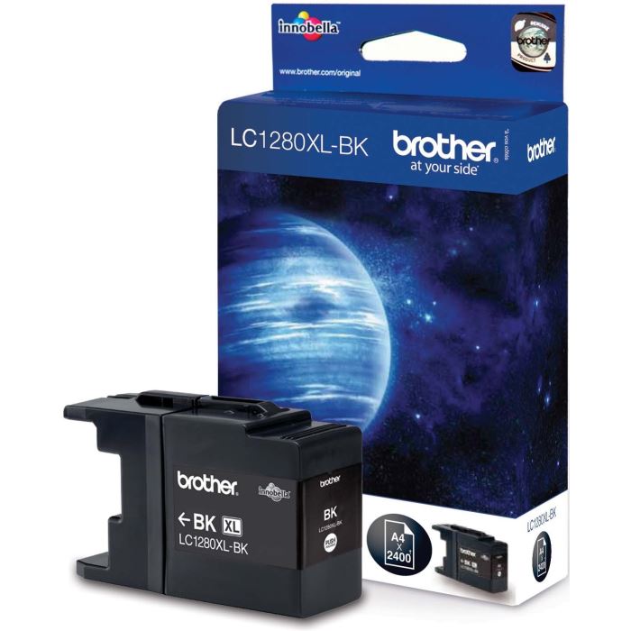 Tonerpartner Greenline Remplace Brother Lc-1280 Xl Bk Cartouche D&039;encre, Noir