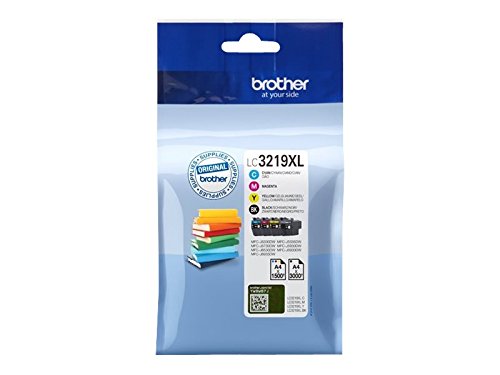 Pack Brother LC 3219XL VALUE PACK Cartouches dencre authentiques Brother noir jaune cyan magenta LC3219XLVAL