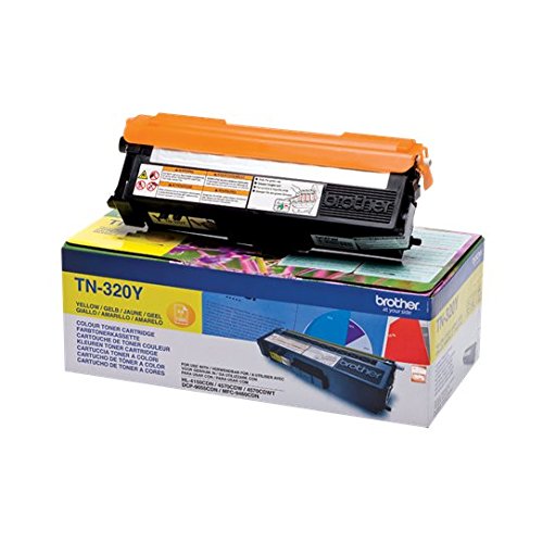 Brother Tn-320y - Cartouche De Toner Ori...