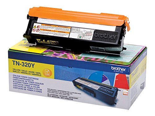 Brother Tn-320y - Cartouche De Toner Ori...