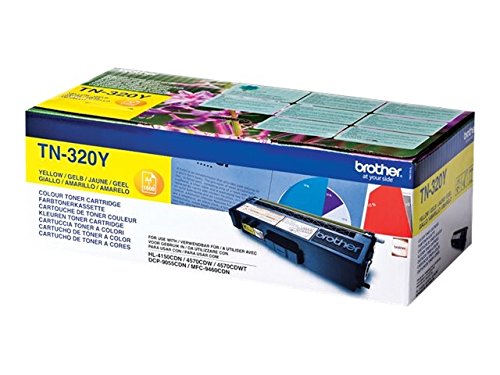 Brother Tn-320y - Cartouche De Toner Ori...