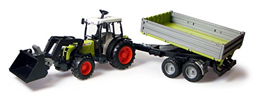 BRUDER - 01998 - Tracteur Claas vert ave...