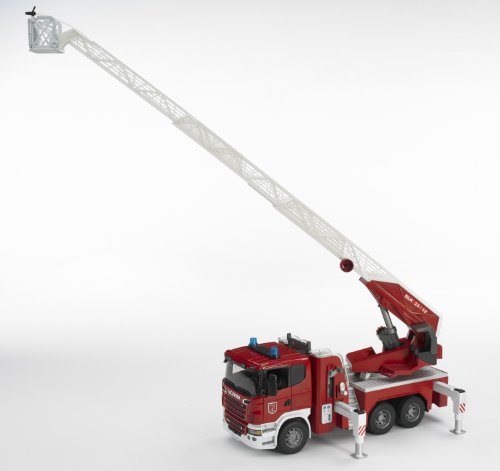 Bruder Scania R-series Fire Engine With ...