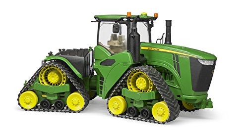 Bruder - Tracteur JOHN DEERE vert 9620RX avec chenilles