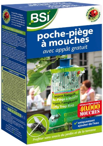 Bsi - Poche-piege A Mouches - Avec Appat - Fly Attract - Exterieur
