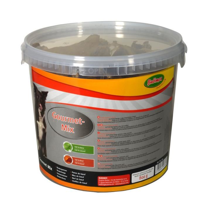 Gourmet-mix seau 800 gr