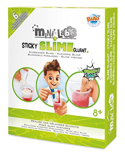 Mini Laboratoire Slime - Buki France - 6 Activites - Des 8 Ans