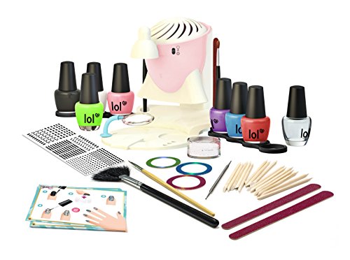 Salon De Manucure Buki France Professional Studio - 30 Modeles - Vernis Stickers Pochoirs Et Outils Inclus