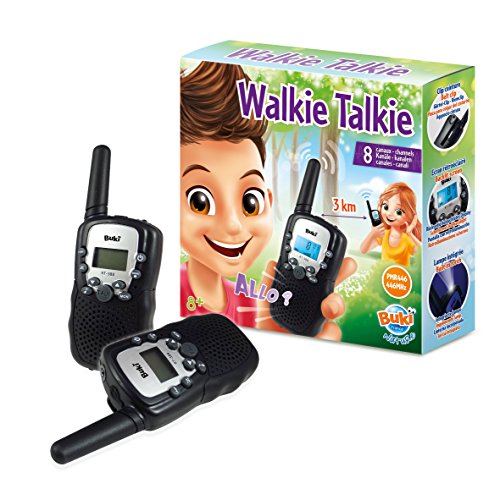 Talkie Walkie Buki France Jeu Decouverte 8 Canaux Portee 3 Km A Partir De 8 Ans