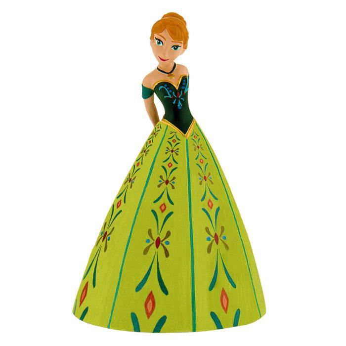 Figurine Anna - La Reine Des Neiges Disney - 12 Cm - Bully - Pour Enfant Fille De 3 Ans