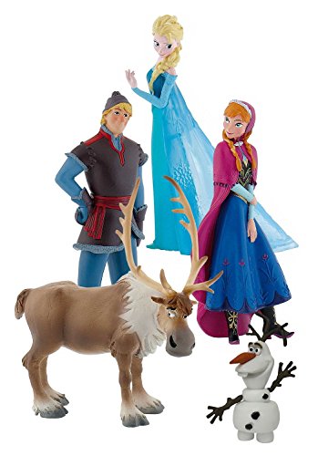 Bullyland La Reine Des Neiges - Pack 5 Figurines Bumper Pack