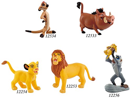 Figurine Simba Bully Le Roi Lion Disney 11 Cm Jaune Enfant Jouet