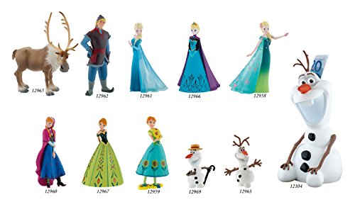 bullyland Figurine La Reine des Neiges Frozen Une fete givree Olaf
