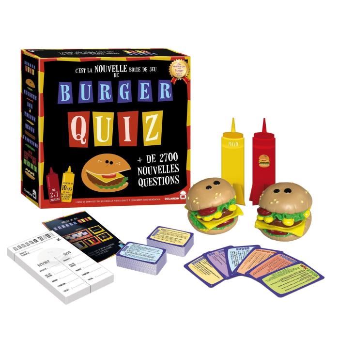 Dujardin Jeux - Burger Quiz - A Partir D...
