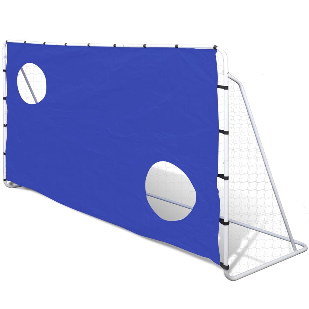 Vidaxl But De Football Avec Cibles 240x92x150 Cm Filet Football Adultes 90573