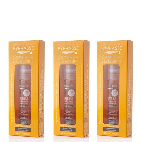 Serum Capillaire Sublim Protect - Byphasse - 50 Ml - Cheveux Secs - Proteines De Soie