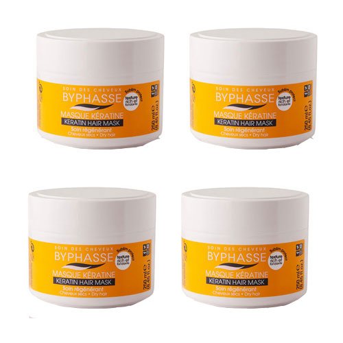 Byphasse Lot De 4 Masque Capillaire A 