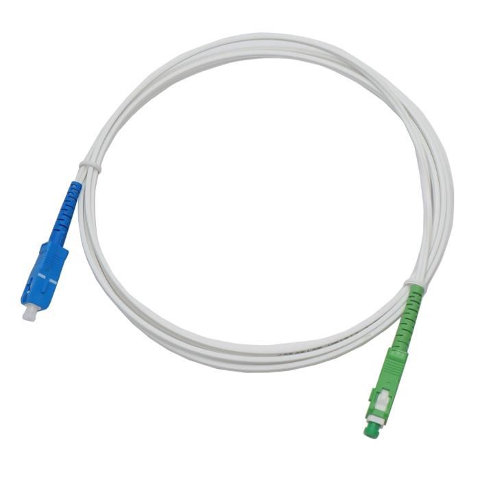 Cable fibre optique pour Freebox 2m00