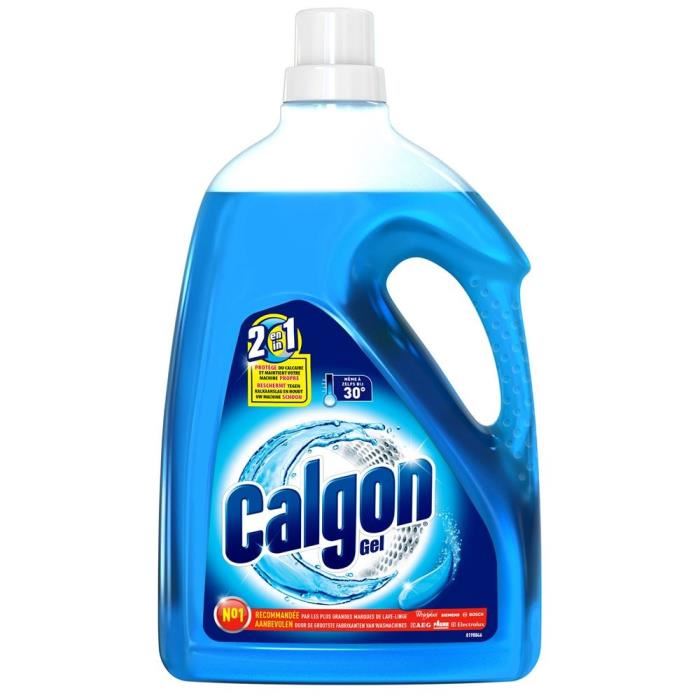 Calgon Jj7 Flacon De Gel 3 En 1 Anti-calcaire Et Nettoyant Pour Lave-linge - 225 L